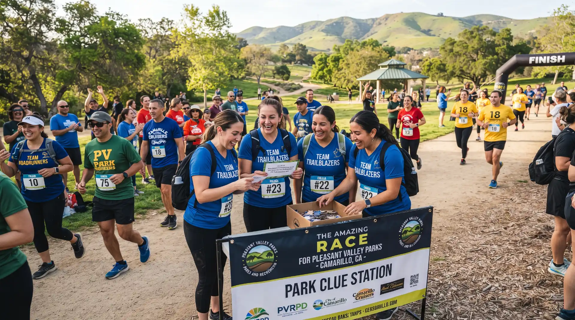 Amazing Race for Pleasant Valley Parks Debuts in Camarillo