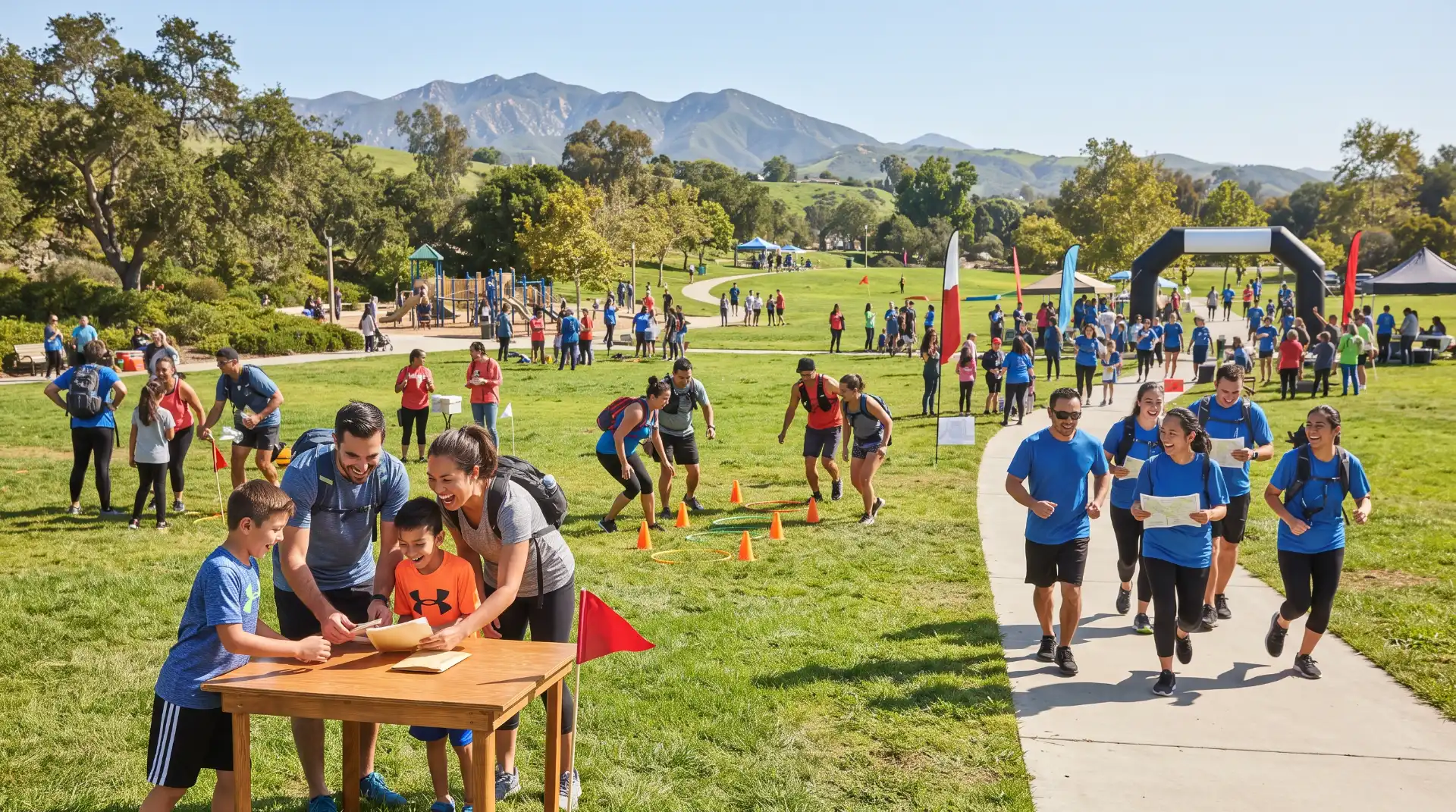 Teams Explore Multiple Camarillo Parks